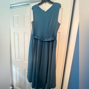 NWT Lane Bryant dress - low in front longer in the back and belt that ties